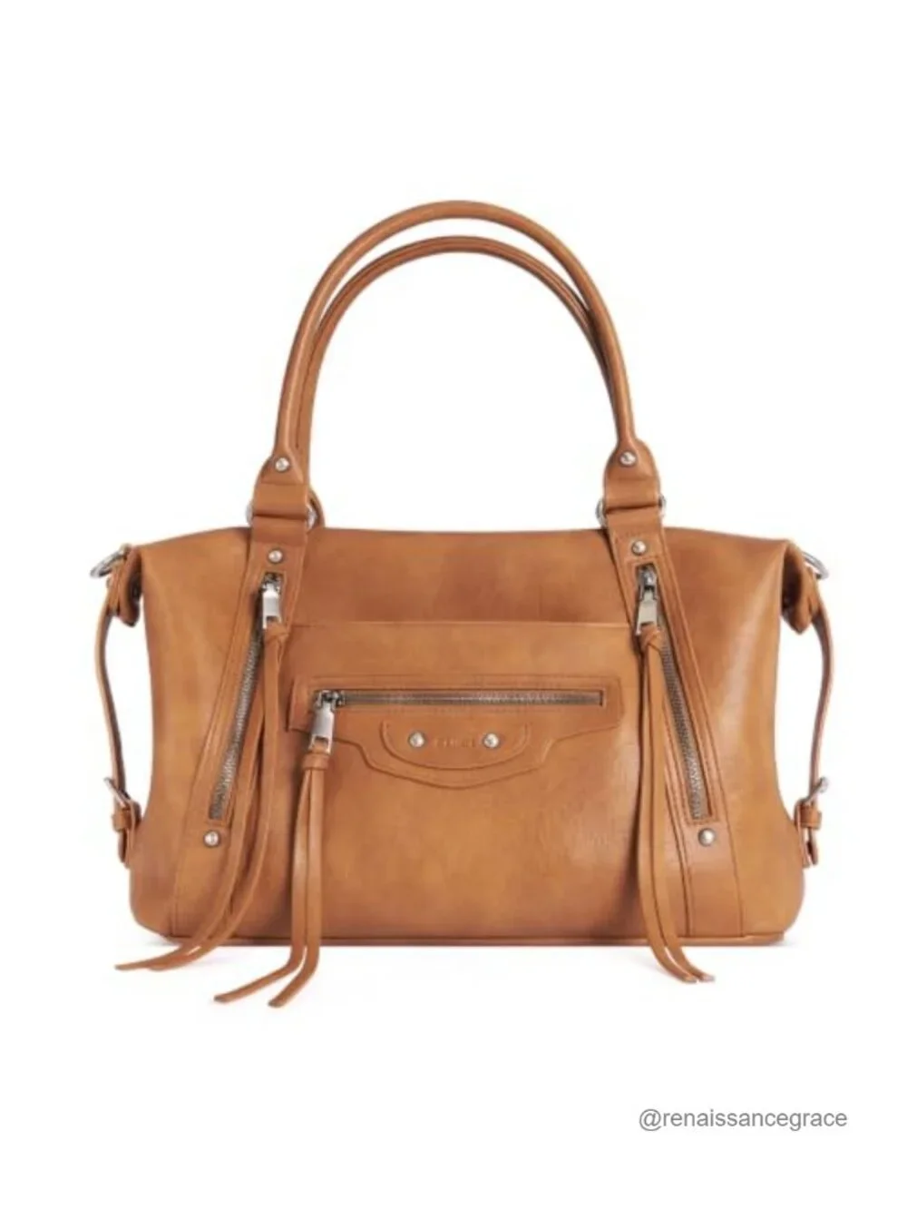 Vegan Leather Large Tote Bag Women Y2K Work Travel Laptop